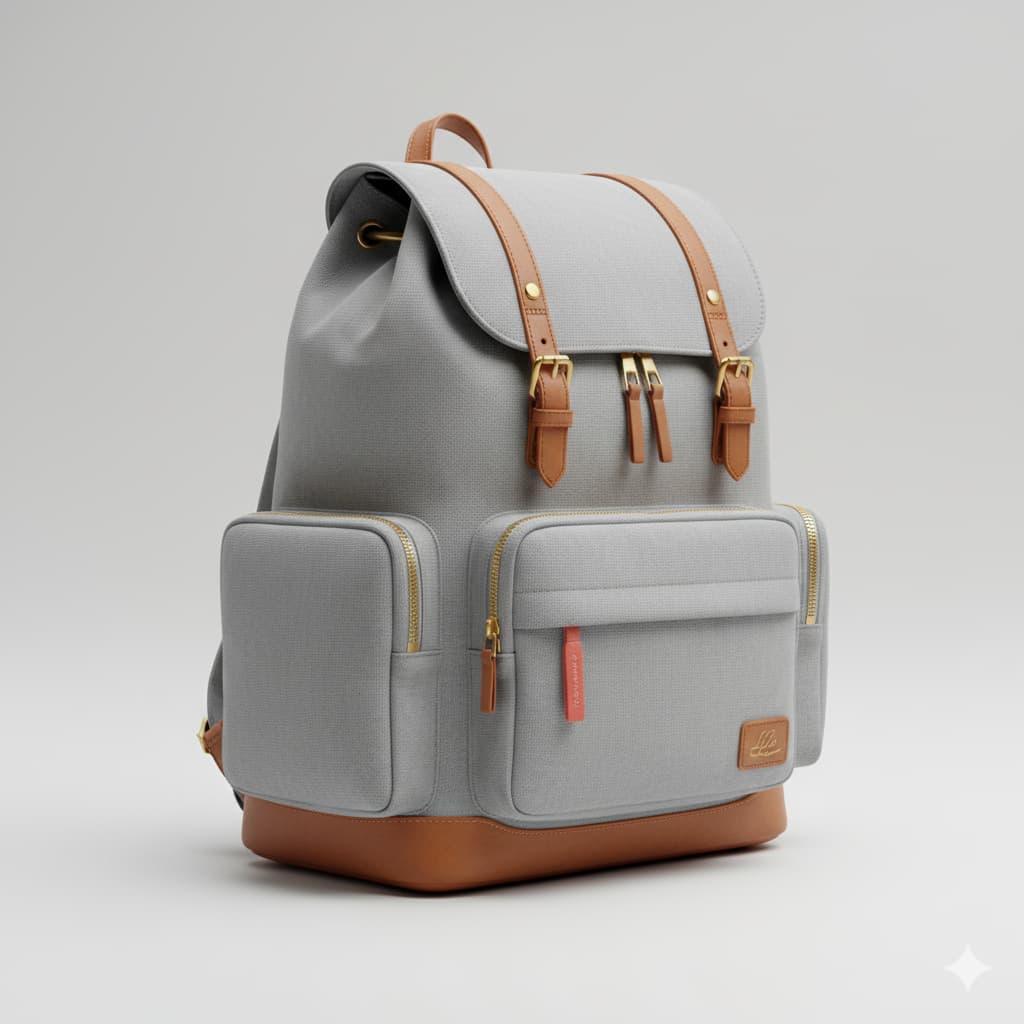 Stylish modern backpack