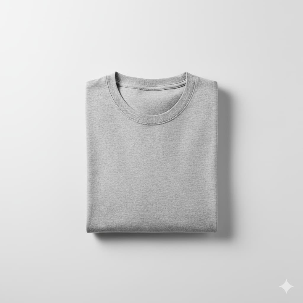 A casual t-shirt in a simple design